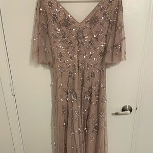 Lilac Adrianna Papell Bridesmaid/ Mother of Bride Gown